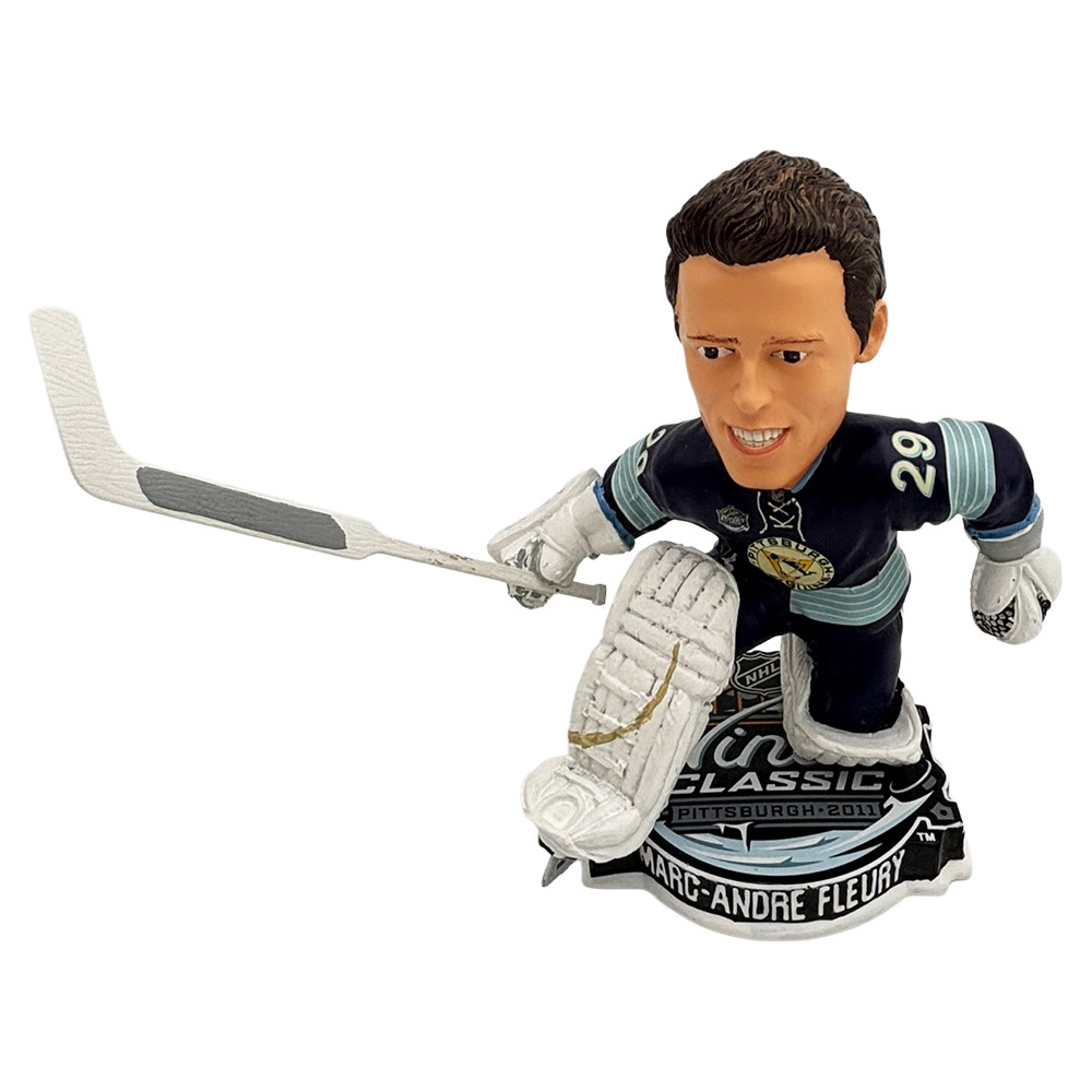 Marc-Andre Fleury Autographed 2011 NHL Winter Classic Bobblehead