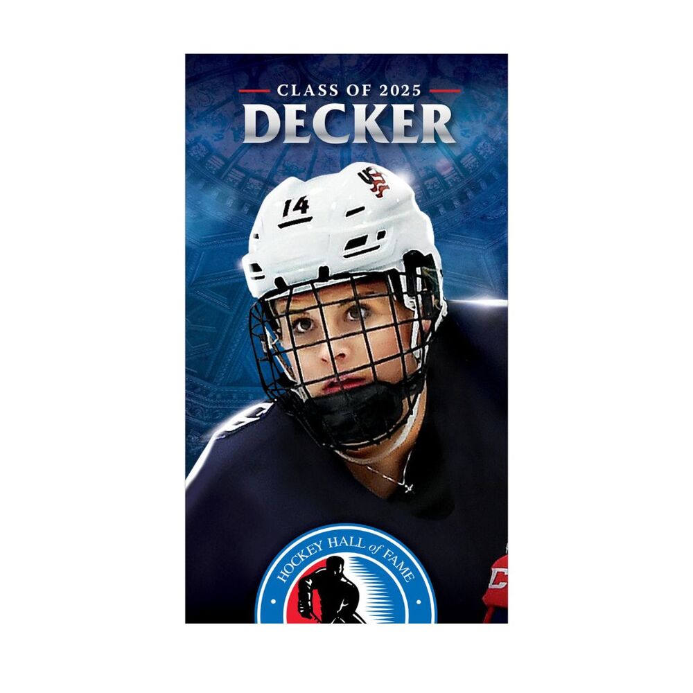 Brianna Decker Class of 2025 Great Hall Window Banner - Limited Edition 1/1 ONLY ONE AVAILABLE