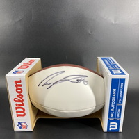 NFL - Texans Lonnie Johnson Signed Panel Ball