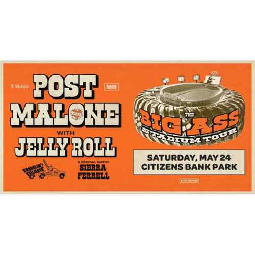 2025 Concerts at Citizens Bank Park VIP Tickets Package- Post