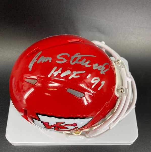 HOF - Chiefs Jan Stenerud Signed Mini Helmet