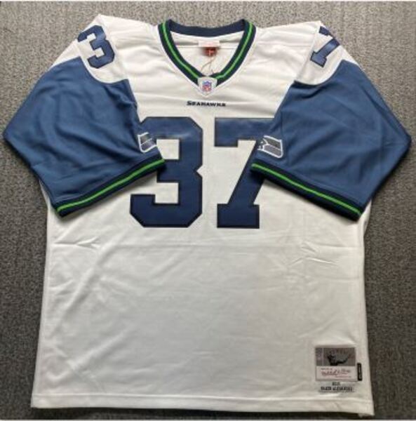 NFL - Seahawks Shaun Alexander Signed Mitchell & Ness Jersey Size 3XL