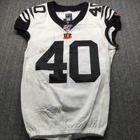 London Games - Bengals Brandon Wilson Game Worn Jersey (10/27/2019) Size 40