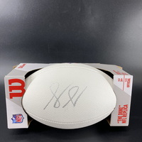 NFL - Seahawks Shaun Shivers Signed White Composite Football