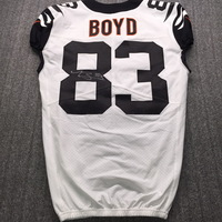 London Games - Bengals Tyler Boyd Signed Game Issued Jersey 40 (10/27/19)