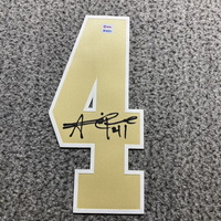 NFL - Saints Alvin Kamara Signed Jersey Number