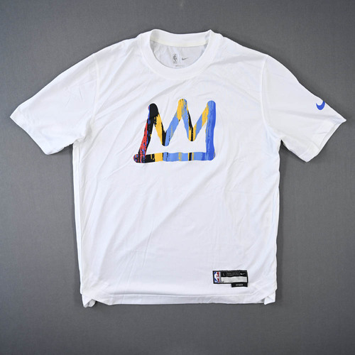 Image of Curry, Seth - Brooklyn Nets - Game-Issued City Edition Short-Sleeved Shooting Shirt - 2022-23 NBA Season