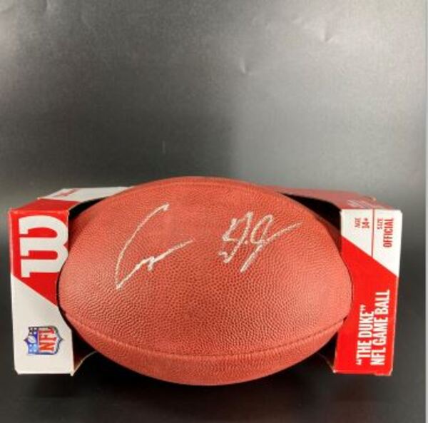 NFL - Eagles Cooper DeJean Signed Authentic Football