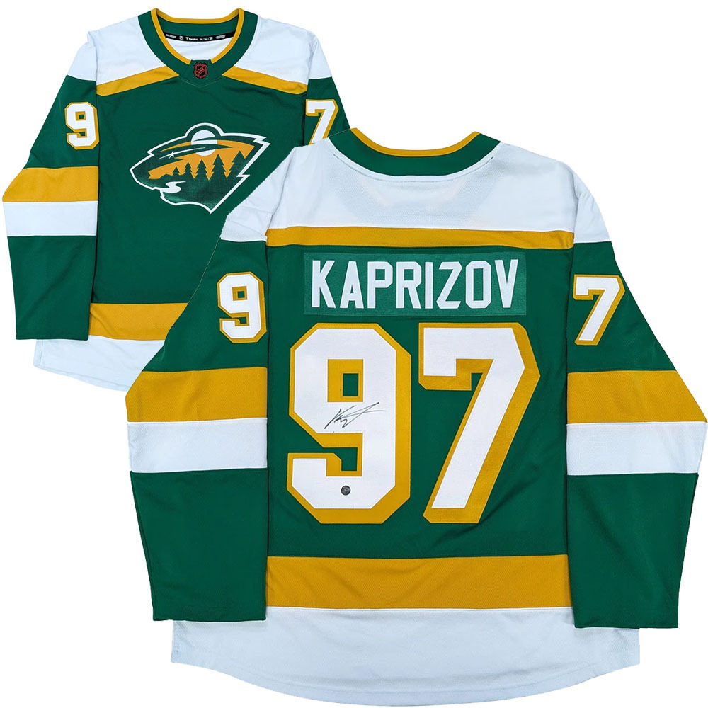 Kirill Kaprizov Autographed Minnesota Wild Reverse Retro Jersey