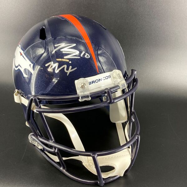 NFL - Broncos Bo Nix Signed Replica Speed Helmet