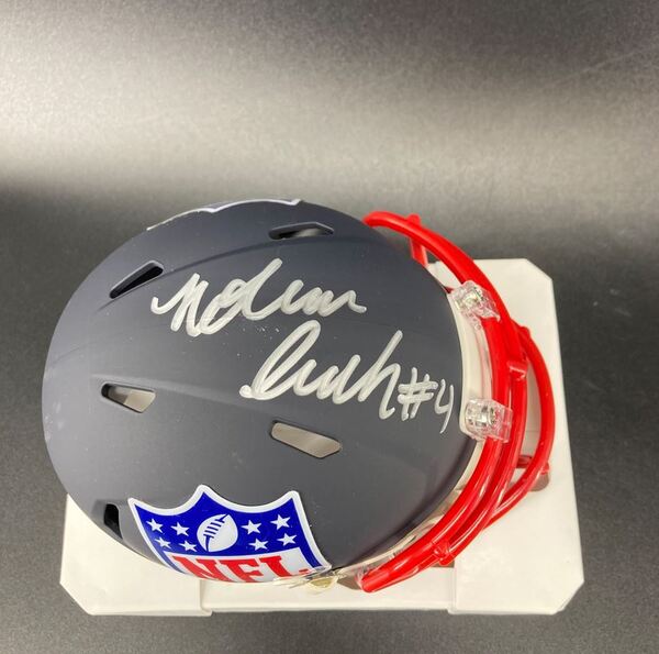 NFL - Eagles Nolan Smith Signed NFL Shield Mini Helmet