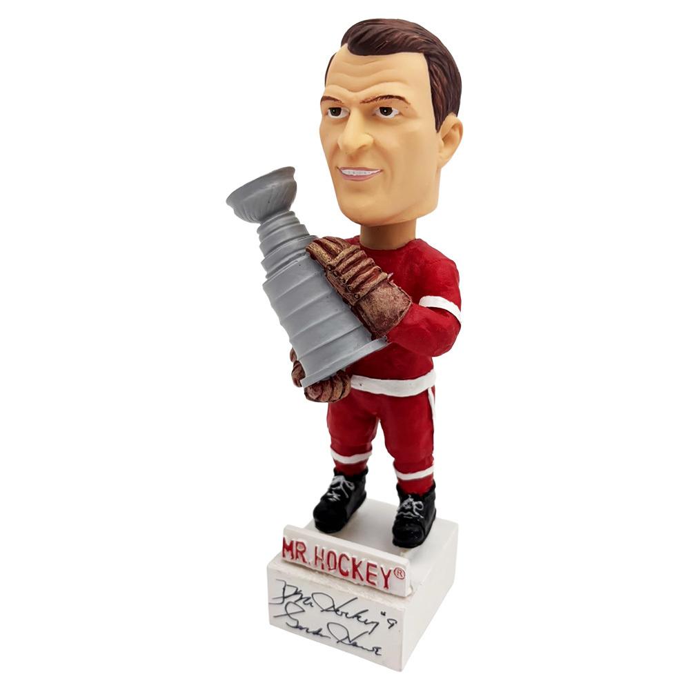 Gordie Howe Autographed Bobble Dreams Detroit Red Wings Bobblehead
