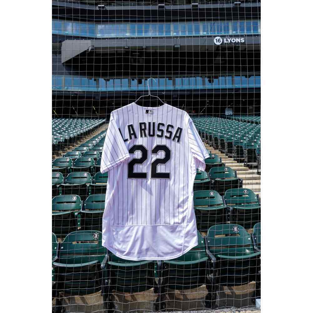 Tony La Russa ボブルヘッド人形 Chicago White Sox Tony La Russa 2021 Game-Used White Pinstripe Jersey - Size 46, Set