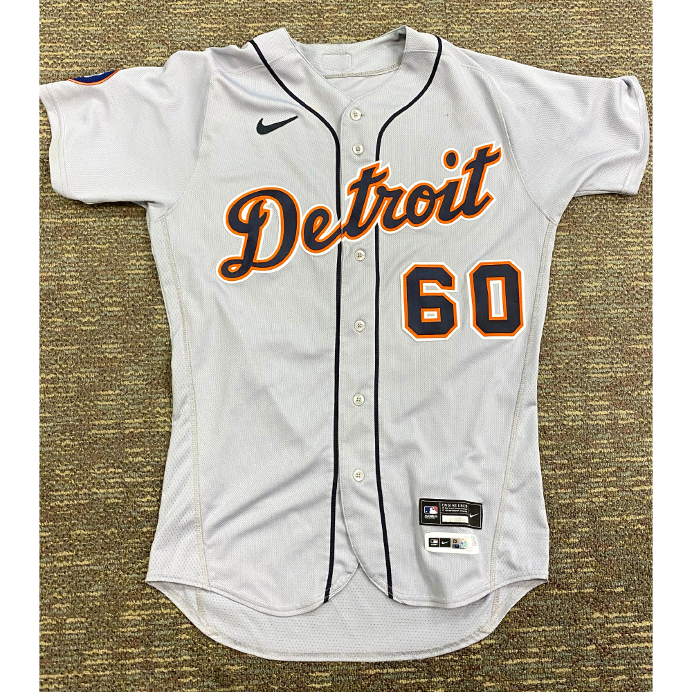 Baddoo Exclusive! Akil Baddoo GameUsed Road Jersey With KB Patch (MLB