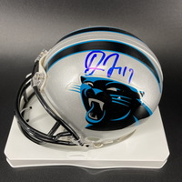 Panthers - Devin Funchess Signed Mini Helmet