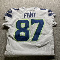 STS - Seahawks Noah Fant Game Worn Jersey (11/06/22) Size 44