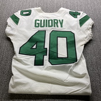 London Games - Jets Javelin Guidry Game Used Jersey (10/10/21) Size 40