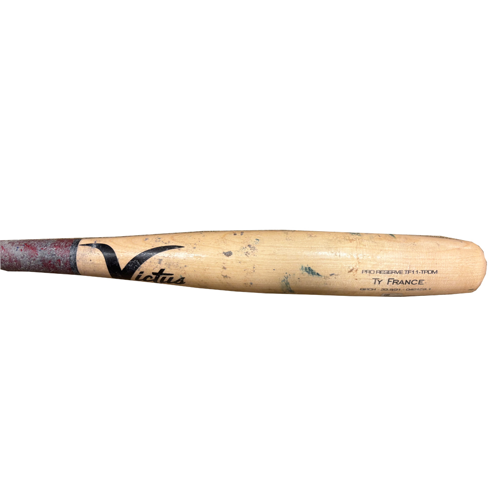 Ty France: Game-Used Broken 