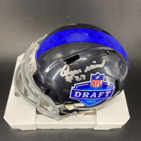 NFL - Eagles Quinyon Mitchell Signed NFL Draft Mini Helmet