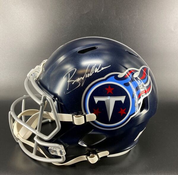 Titans - Coach Brian Callahan Signed Replica Helmet - Unauthenticated