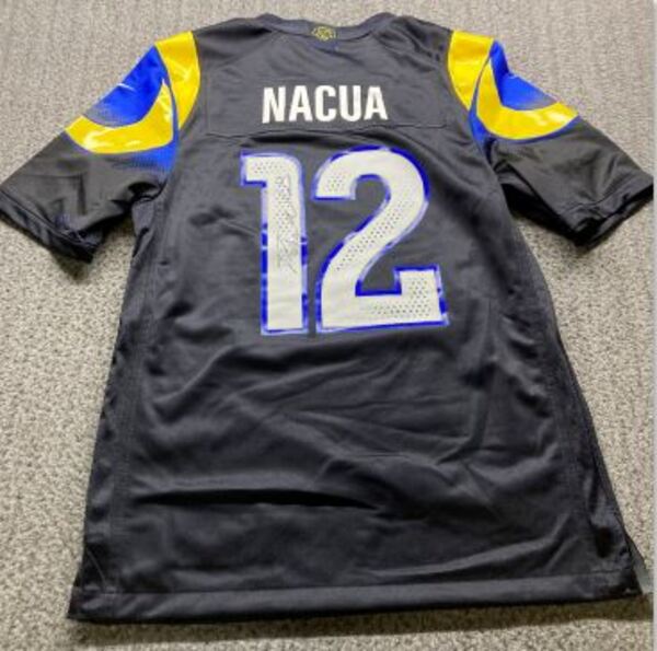 NFL - Rams Puka Nacua Signed Replica Alternate Jersey