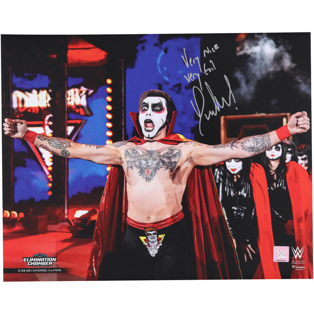 Danhausen WWE Autographed 16