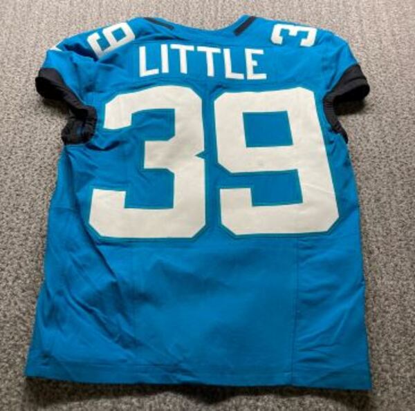 London Games - Jaguars Cam Little Game Worn Jersey (10/19/2025) Size 42 ...