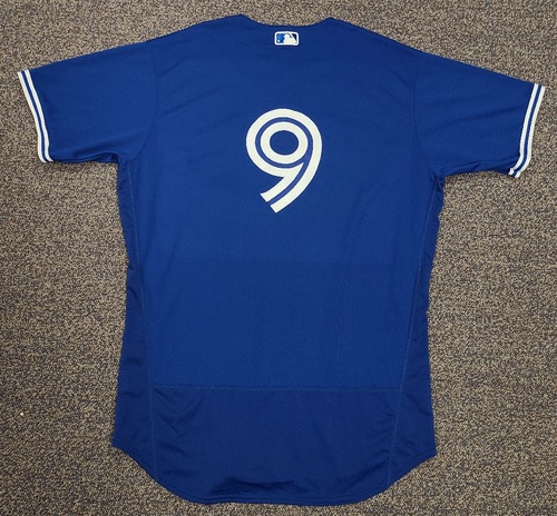 Photo of Authenticated Team Issued 2020 Spring Training Jersey: #9 Danny Jansen. Size 48