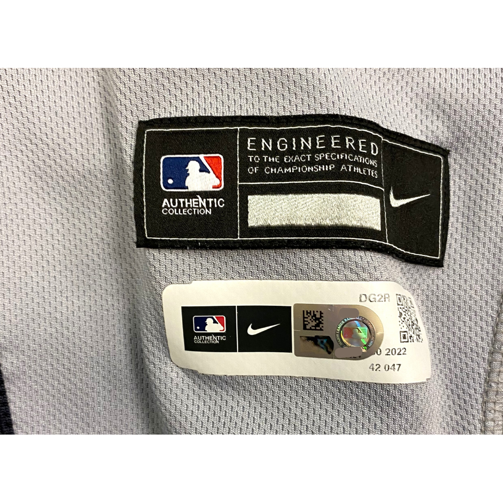 Baddoo Exclusive! Akil Baddoo GameUsed Road Jersey With KB Patch (MLB