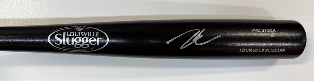 Zac Veen Autographed Black Louisville Slugger Bat | MLB Auctions
