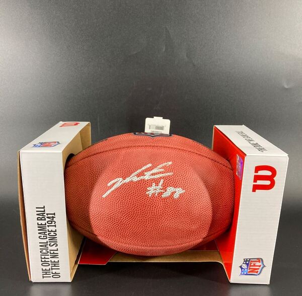 NFL - Eagles Jalen Carter Signed Authentic Football