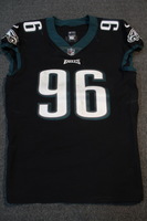 STS - EAGLES DEREK BARNETT GAME WORN EAGLES JERSEY (NOVEMBER 5, 2017) SI...