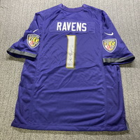 NFL - Ravens NFL Draft 2022 Replica Jersey signed by Kyle Hamilton