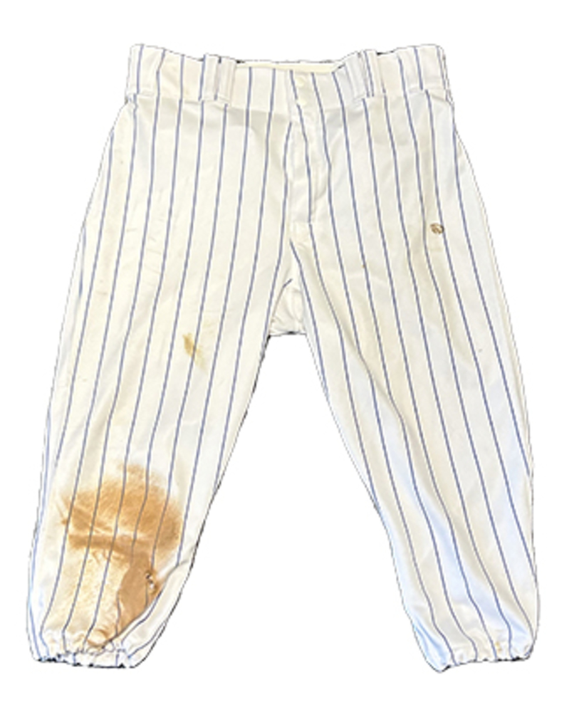 Mike Tauchman GameUsed Pants 1 Hit, 1 RBI, 1 R Guardians vs. Cubs
