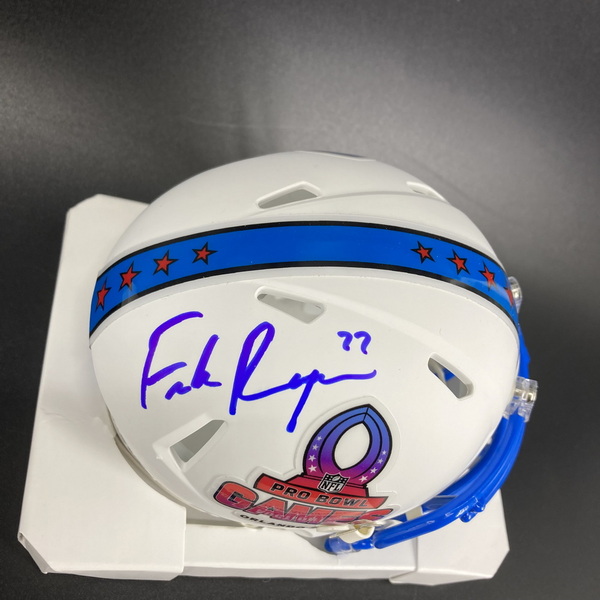 NFL - Lions Frank Ragnow Signed Pro Bowl Games Mini Helmet