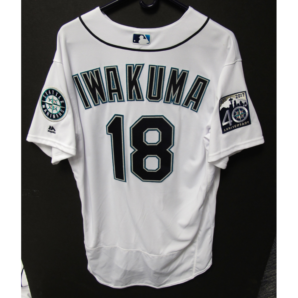 MARINERS IWAKUMA 18 ユニフォーム　おまけ付き MARINERS IWAKUMA 18 ユニフォーム おまけ付き Seattle Mariners