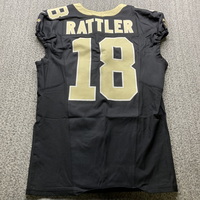 STS - Saints Spencer Rattler Game Used Jersey (11/17/24) Size 42 (Rookie...