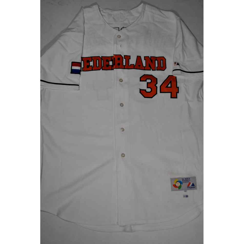 Netherlands Game-Used Jersey - 2006 World Baseball Classic - Nick
