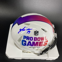 NFL - Broncos Marvin Mims Signed Pro Bowl Games Mini Helmet