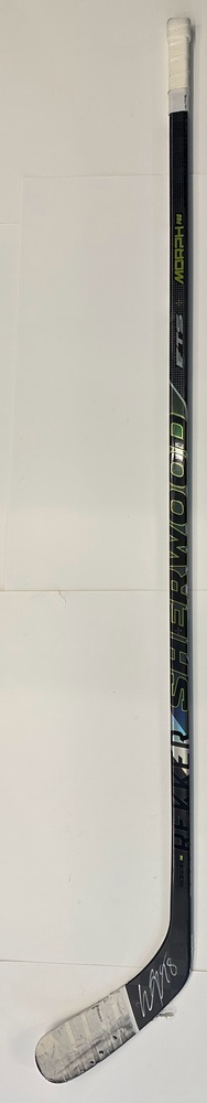 #98 Connor Bedard Game Used Stick - Autographed - Chicago Blackhawks