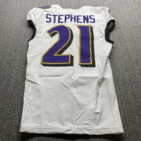 London Games - Ravens Brandon Stephens Game Worn Jersey (10/15/23) Size ...
