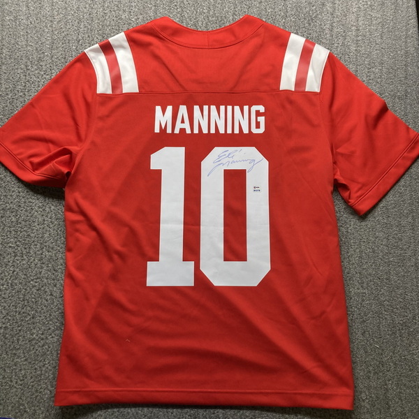 NFL - Ole Miss Eli Manning Signed Replica Jersey