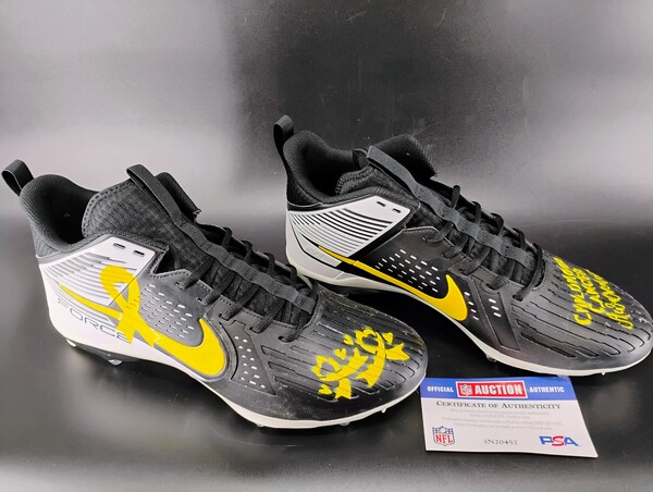 MCMC - Lions Levi Onwuzurike Custom Cleats (2025 Season) Size 16 - Proce...