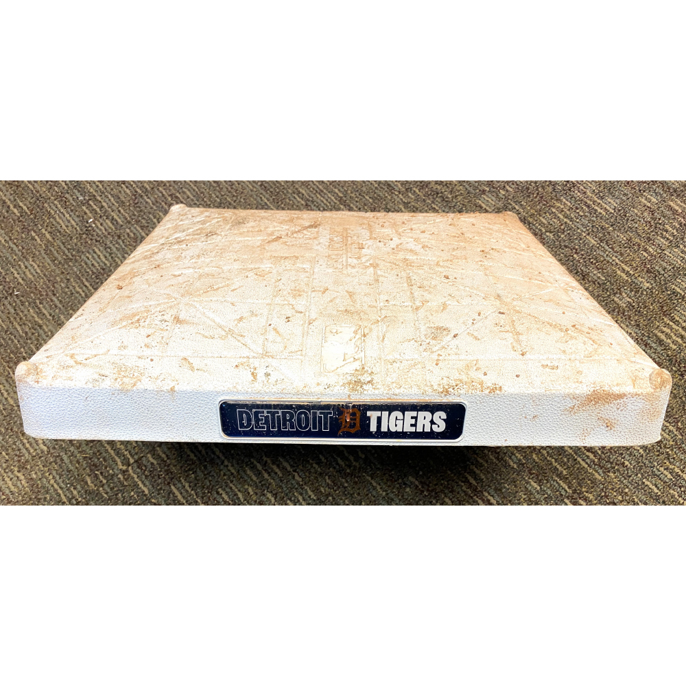 Detroit Tigers 2025 Game-Used 1st Base - Detroit Tigers Base