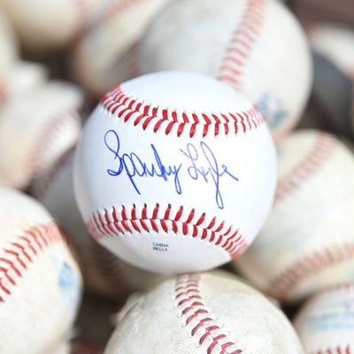 Sparky Lyle Signed Baseball (MiLB)