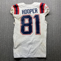 London Games - Patriots Austin Hooper Game Worn Jersey (10/20/2024) With...