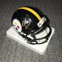 NFL - Steelers Mason Rudolph Signed Mini Helmet