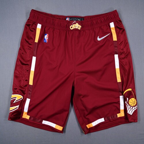 Image of Tacko Fall - Cleveland Cavaliers - Game-Issued City Edition Shorts - 2021-22 NBA Season
