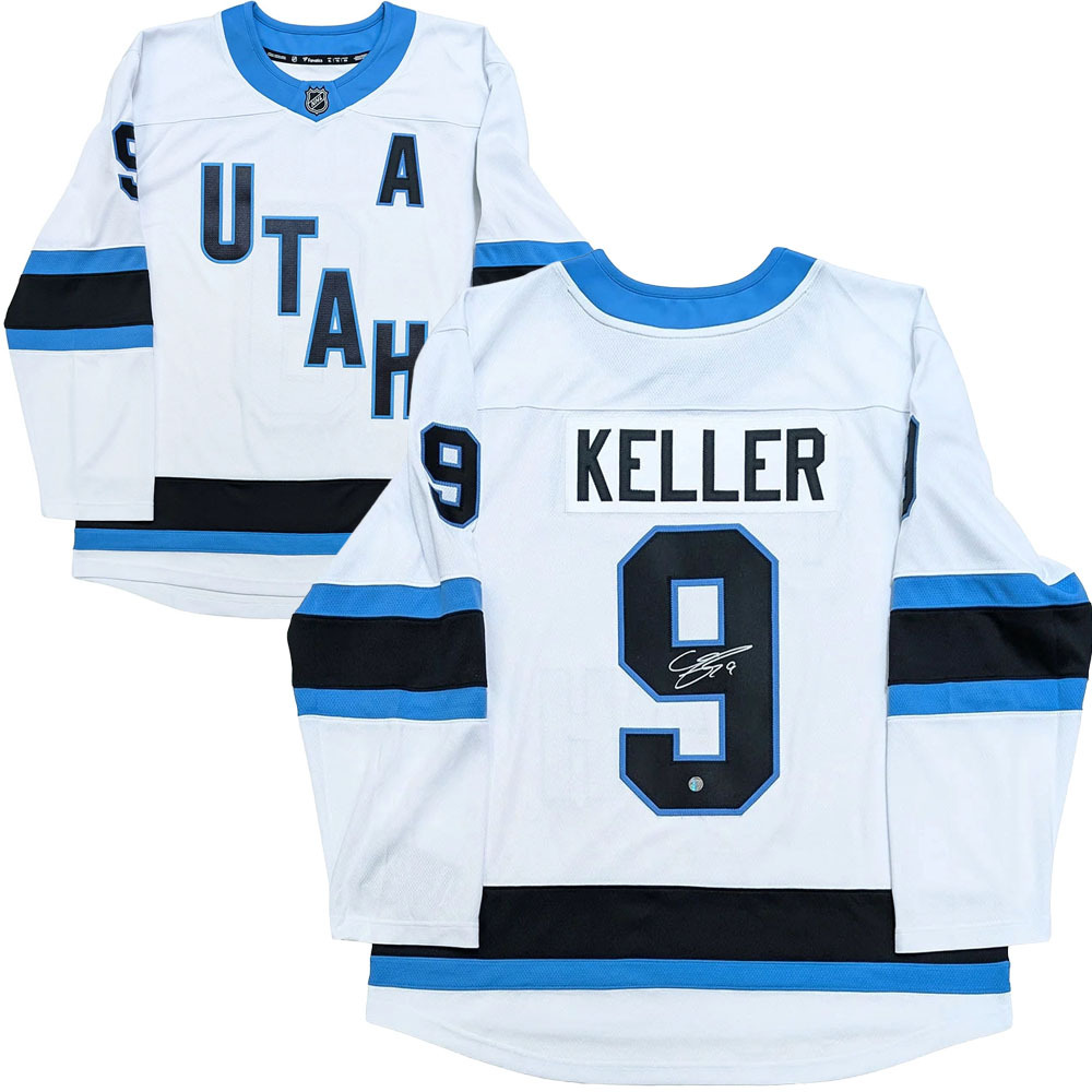 Clayton Keller Autographed Utah Mammoth Jersey