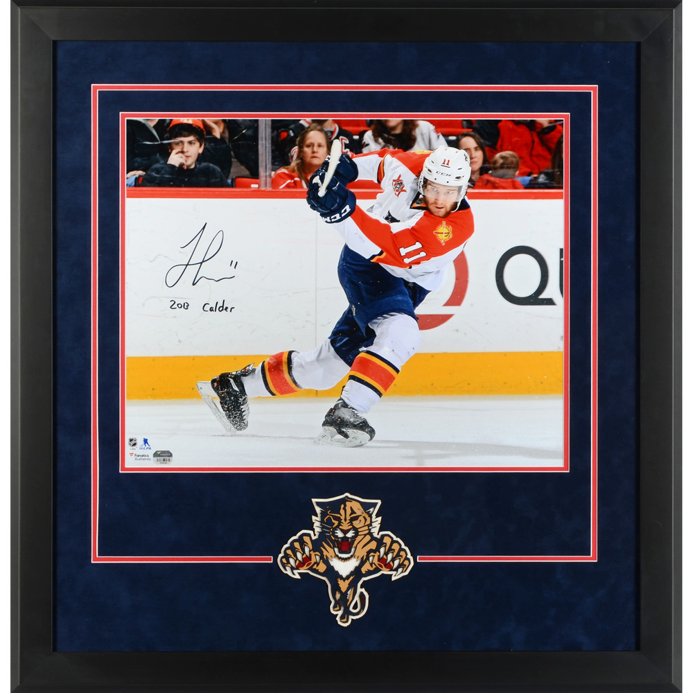 Jonathan Huberdeau Florida Panthers Deluxe Framed Autographed 16